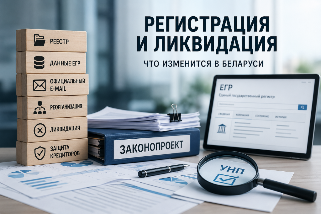 Государственная регистрация и ликвидация субъектов хозяйствования: что изменится в Беларуси