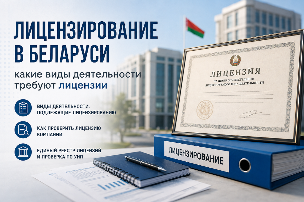 Виды деятельности, подлежащие лицензированию в Беларуси