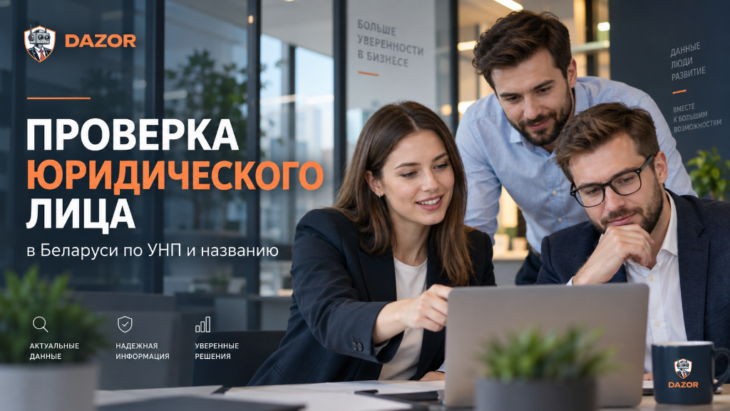 Проверка юридического лица в Беларуси по УНП и названию