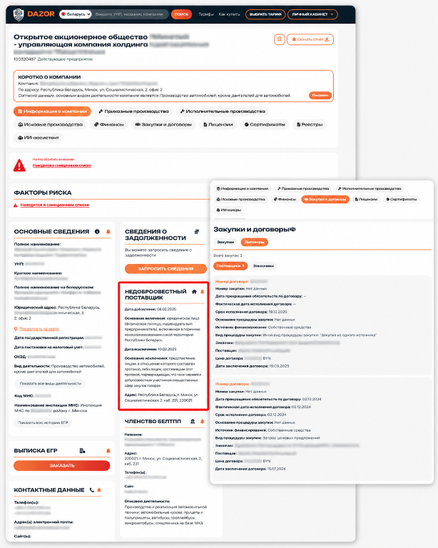 Закупка из одного источника в Беларуси: порядок проведения в 2026 году